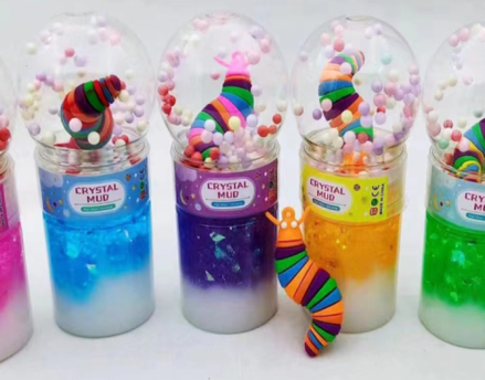 E4 SLIME CRYSTAL MUD CON ORUGA 12PZ