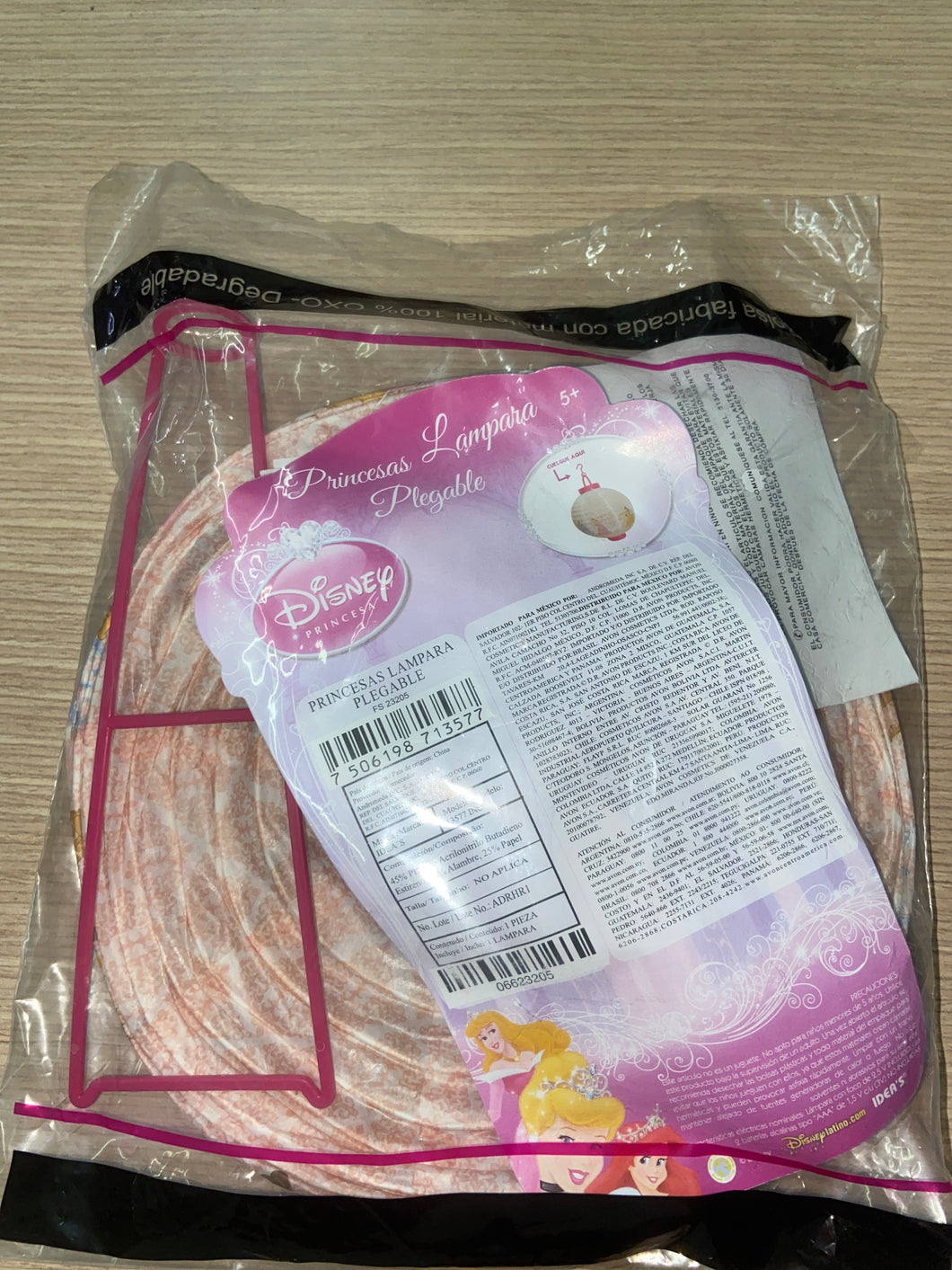 RRK-2 LÁMPARA PLEGABLE PRINCESAS 32PZ