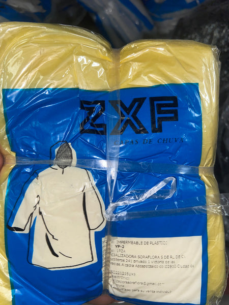 I1 IMPERMEABLE DE PLASTICO YP2 10PZ