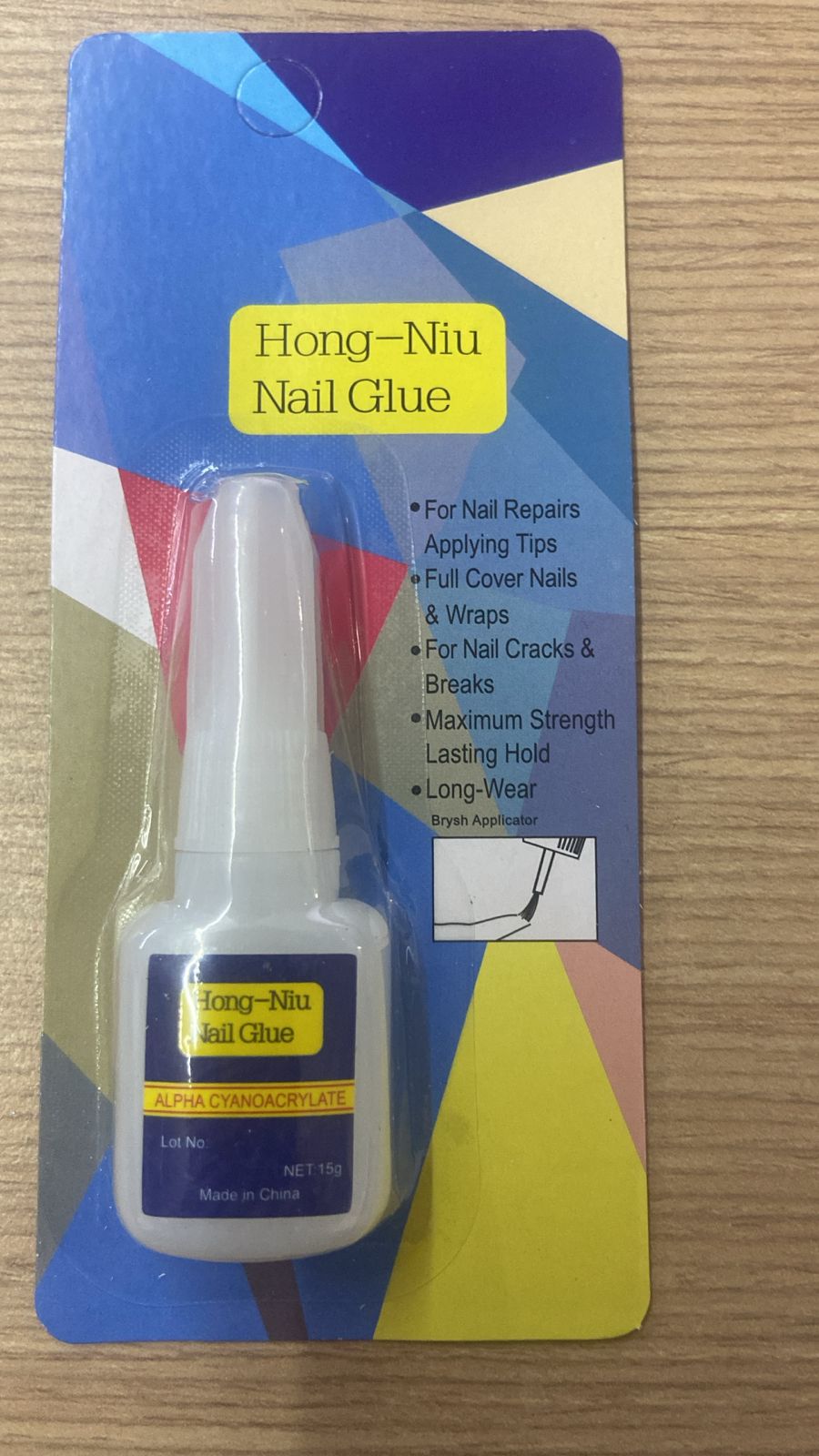 B4 PEGAMENTO  PARA UÑAS 12PZ