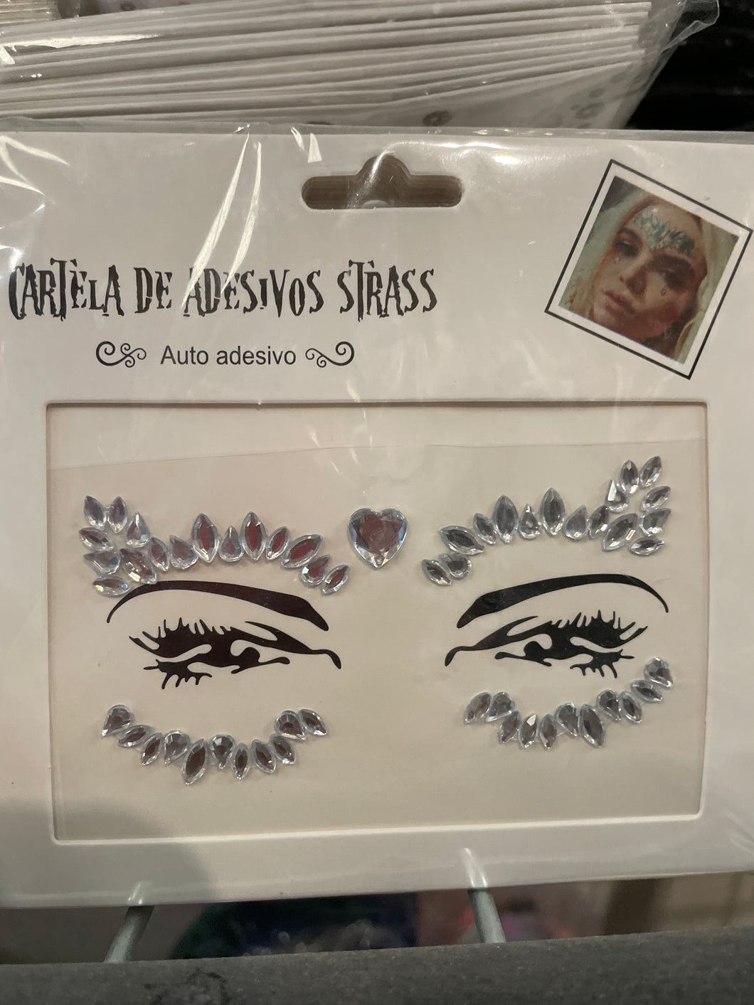 C3 PEGATINAS PARA CARA  12PZ