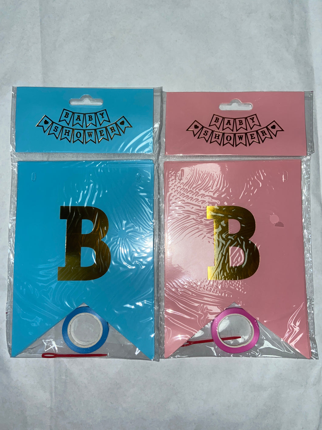 H4 LETRERO BABY SHOWER 12PZ