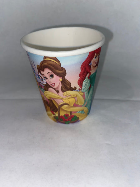 B2 Vaso Fiesta Princesas 10PZ