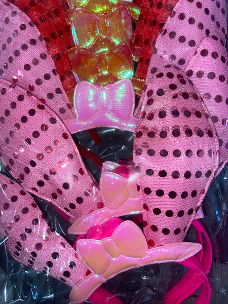 E4 DIADEMA DECORADA CON LUZ 12PZ