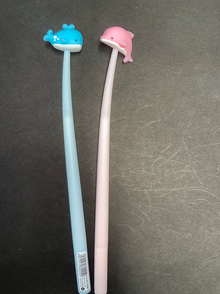 G3 BOLIGRAFO FLEXIBLE DELFÍN Y BALLENA 24PZ