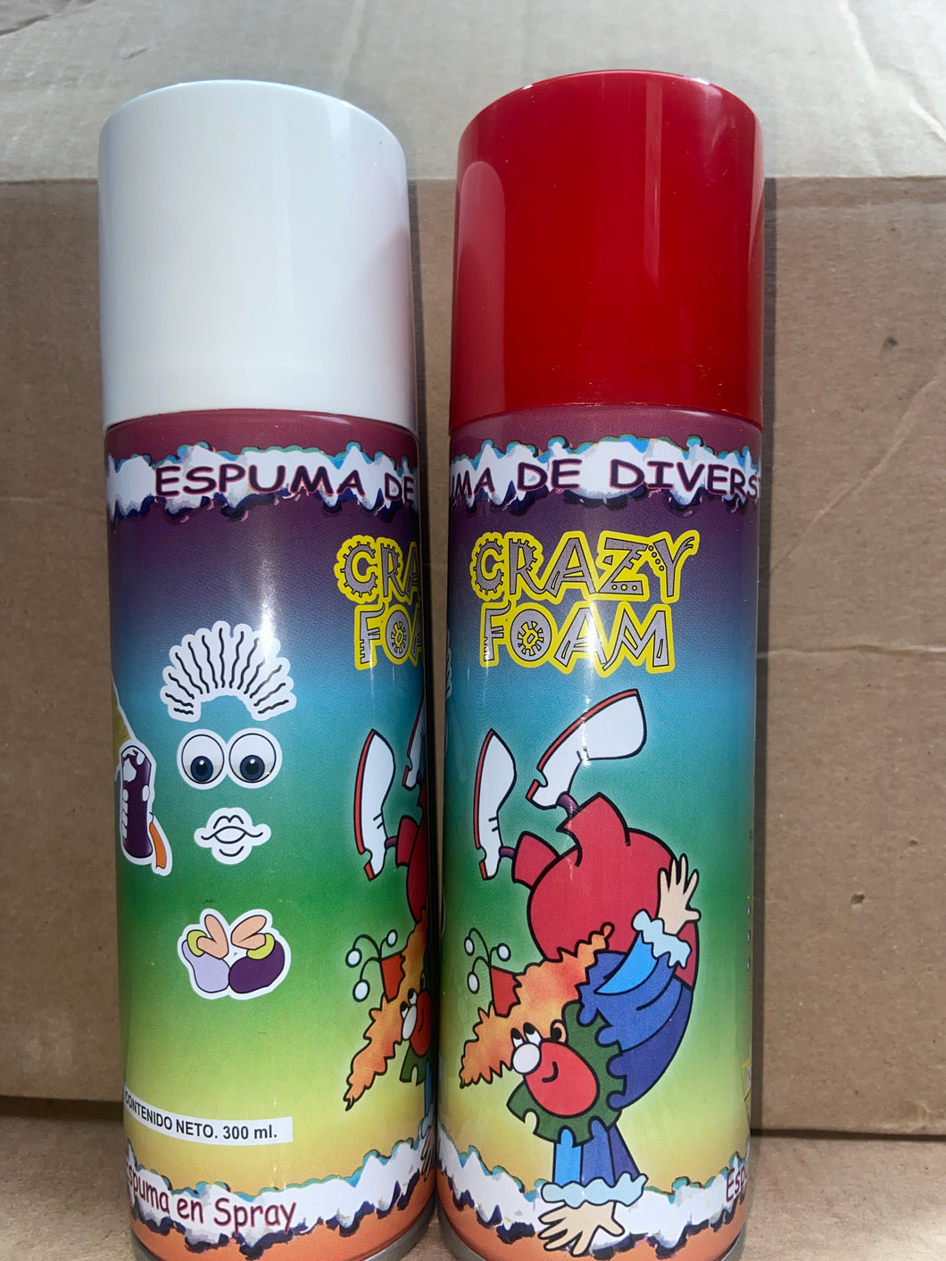 PS1 ESPUMA DIVERSIÓN 300ML 24Pz