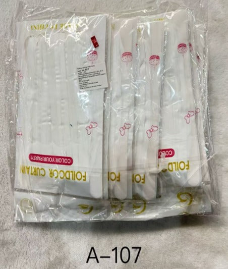 Q2 CORTINA DE FIESTA BLANCA 12PZ