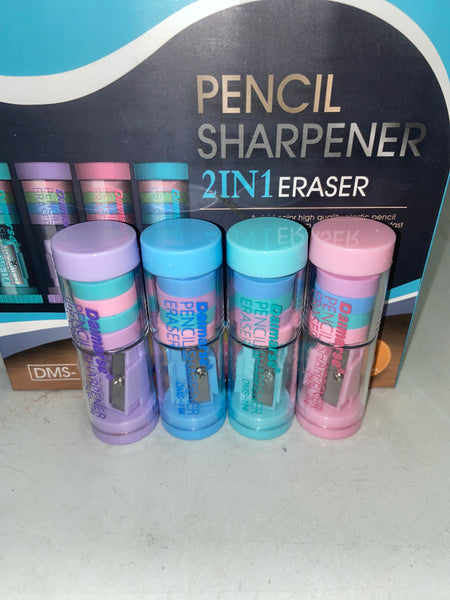 A3 SACAPUNTA CON 4 GOMAS 9014 12PZ