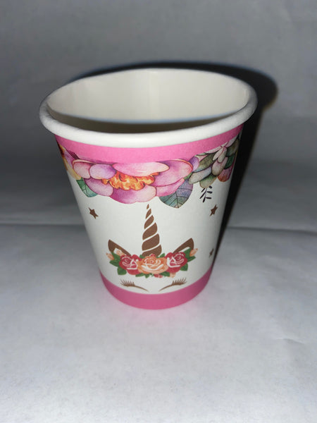 B2 Vaso fiesta Unicornio 10PZ