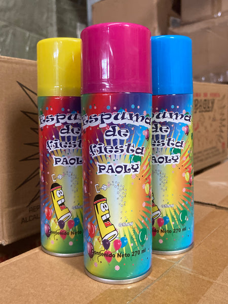 BDG2 ESPUMA DE FIESTA PAOLY 24PZ