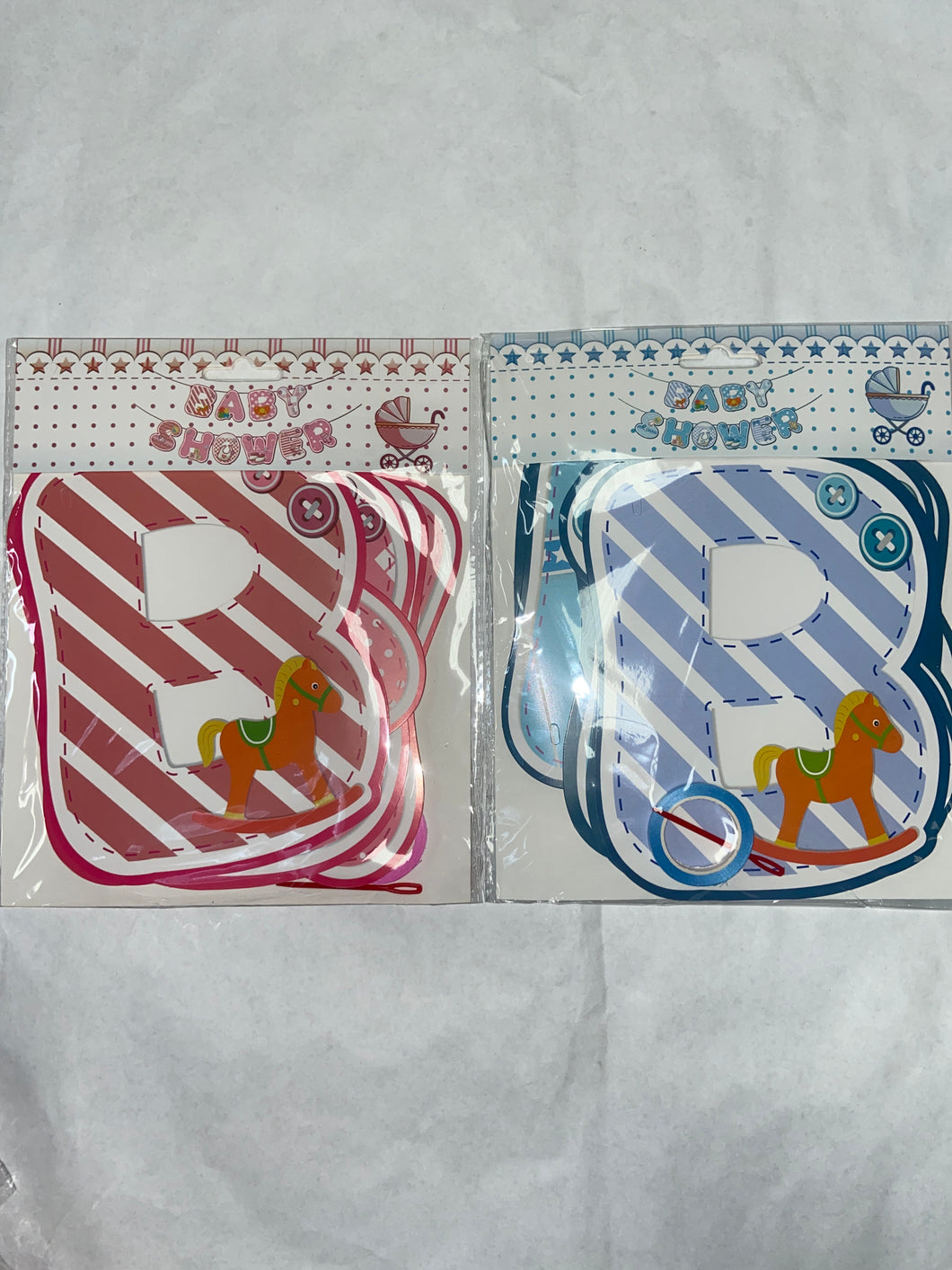 G2 LETRERO BABY SHOWER 12PZ