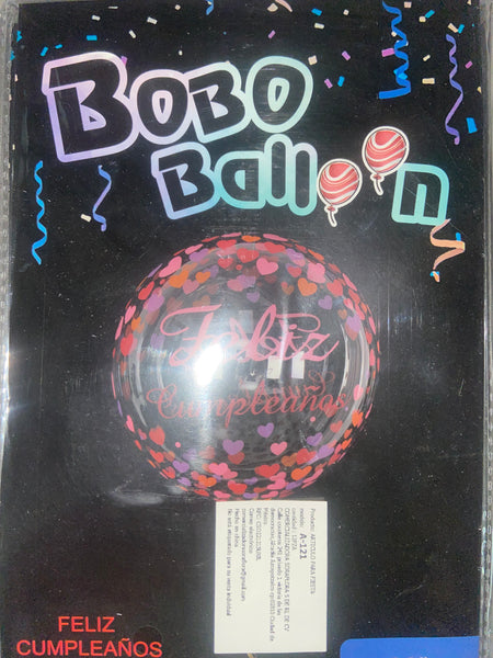 N4 GLOBO DE FELIZ CUMPLEAÑOS 12 PZ