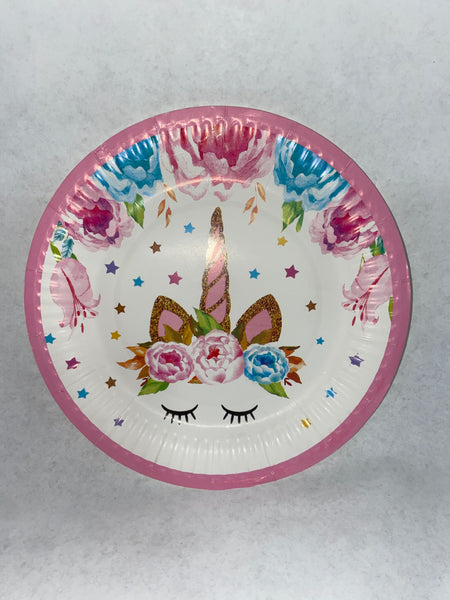 A2 Plato Fiesta Unicornio 12PZ