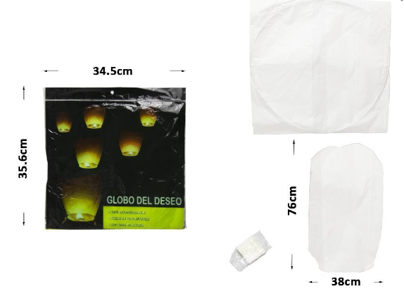 E1 GLOBO CANTOYA 12PZ