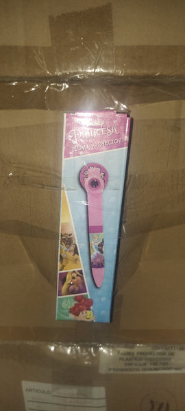 RRK-18  Pluma proyector princesas 12pz