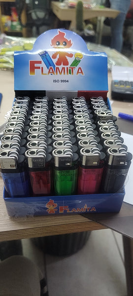 G3 Encendedor de piedra caja azul 50pz