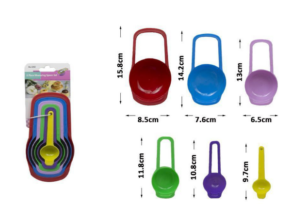A2 TAZAS MEDIDORAS 6PCS 12PZ