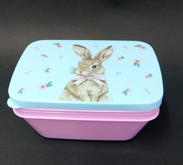 J2 RECIPIENTE RECTANGULAR CON DISEÑO 20PZ