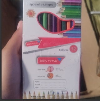 G3 LAPIZ CORTO PINTURA 12PZ