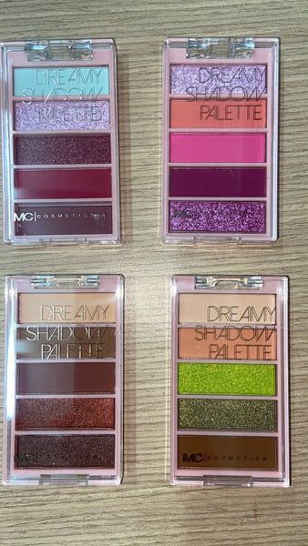 F2 PALETA DE SOMBRA 5 TONOS MC 24PZ