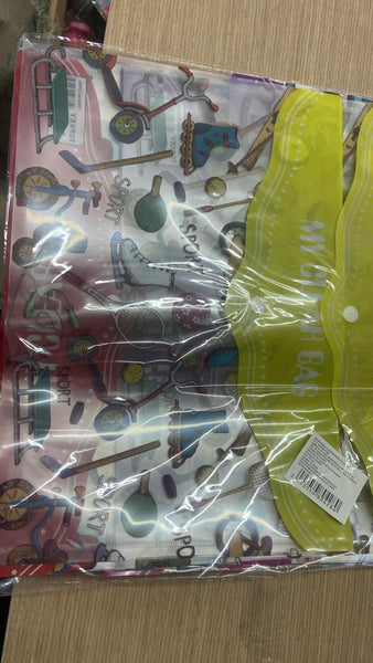 D2 FOLDER DE PLASTICO CON DISEÑO 0109 12PZ