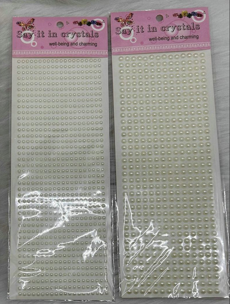 G1 STICKER PERLAS 12PZ