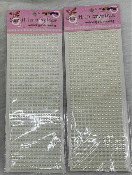 G1 STICKER PERLAS 12PZ