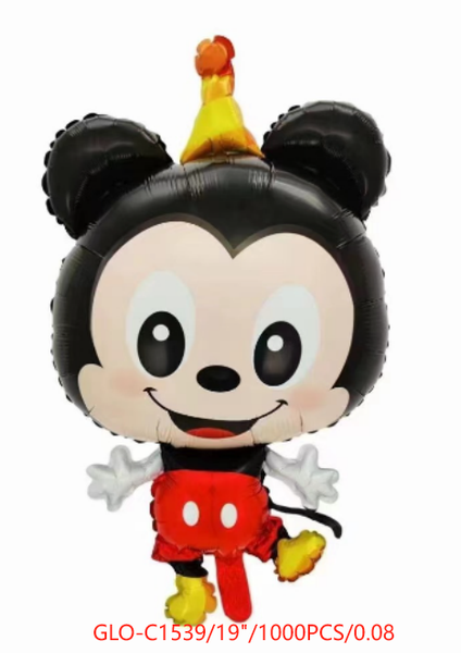 A5 Globo Mickey 10PZ