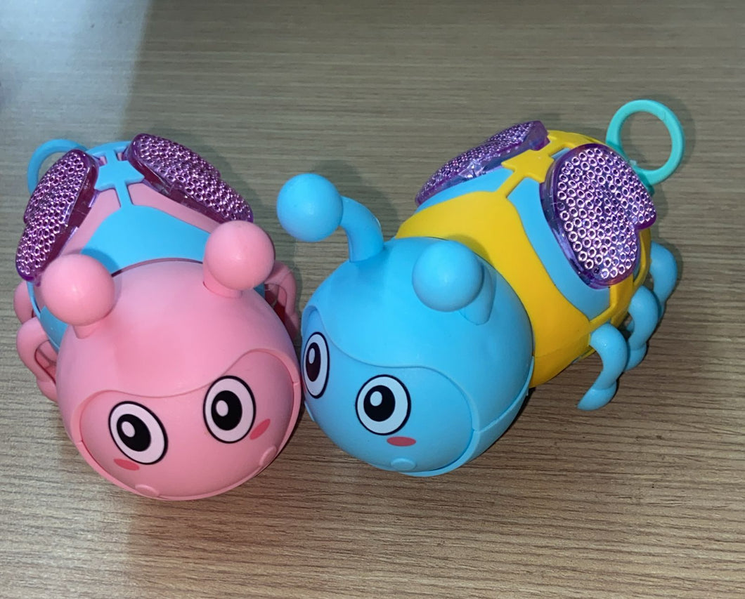 C2 ABEJA CON CUERDA Y LUZ  12PZ