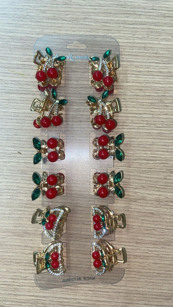 A4 MINI PINZAS DE CEREZA 12PZ