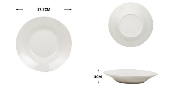 H4 PLATO SOPERO DE CERÁMICA 2205 12PZ