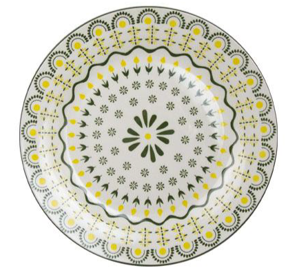 J4 PLATO TRINCHE DE CERÁMICA 2599 12PZ