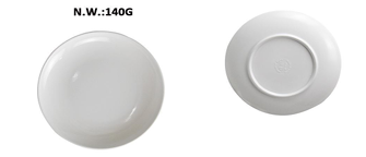 D3 PLATO BLANCO DE MELAMINA 1908 12PZ