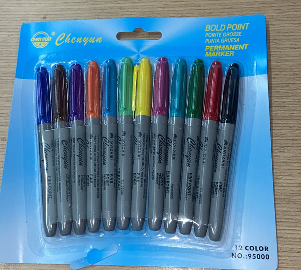 I2 MARCADORES 12 COLORES 20PZ