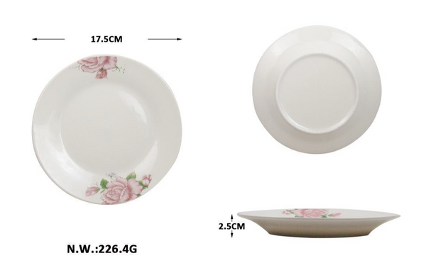 H4 PLATO DE CERAMICA 2394 12PZ