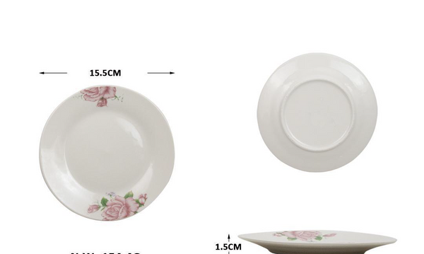 H4 PLATO DE CERAMICA 2381 12PZ