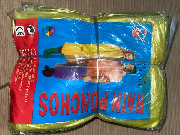 P3 IMPERMEABLE PARA NIÑO 10Pz