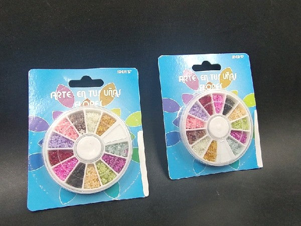 Ñ2 Arte para uñas flores 24PZ
